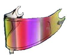 Vizier antiscratch iridium  spartan gt/ gt pro spartan rs