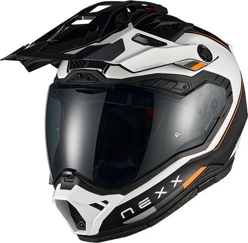 Nexx X Rally Raid White-Orange