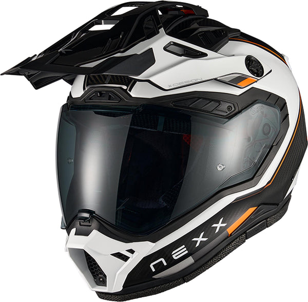 Nexx X Rally Raid White-Orange