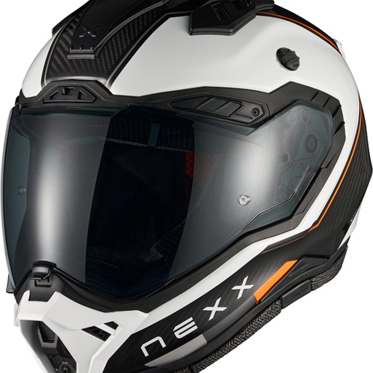 Nexx X Rally Raid Weiß-Orange