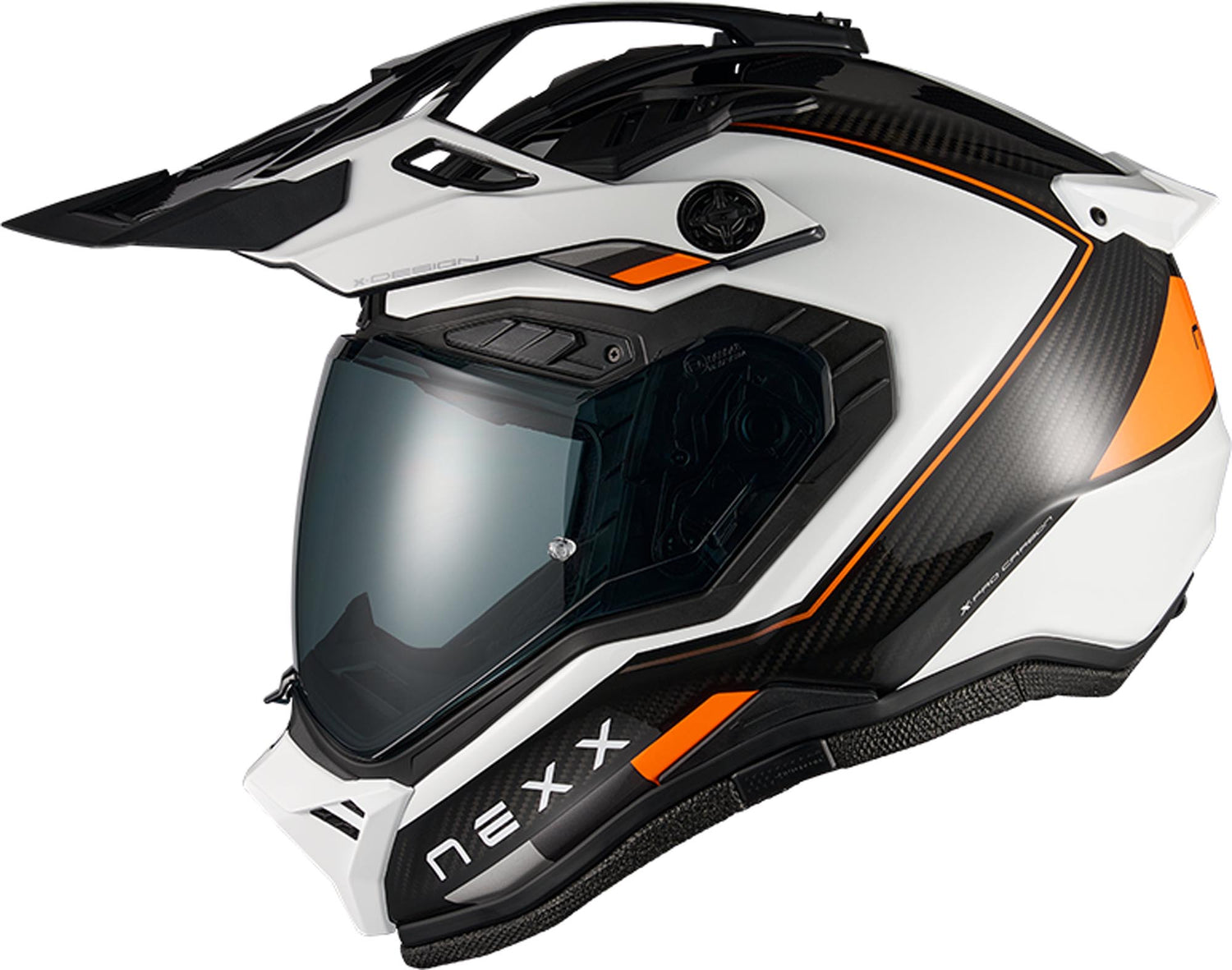 Nexx X Rally Raid Weiß-Orange