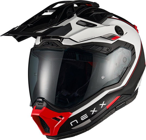 Nexx X Rally Raid White-Red