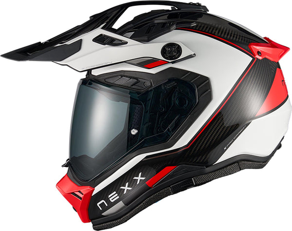 Nexx X Rally Raid White-Red