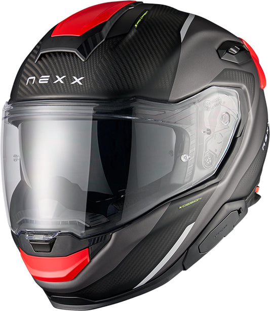 Nexx X Tr Rush Schwarz-Rot Matt