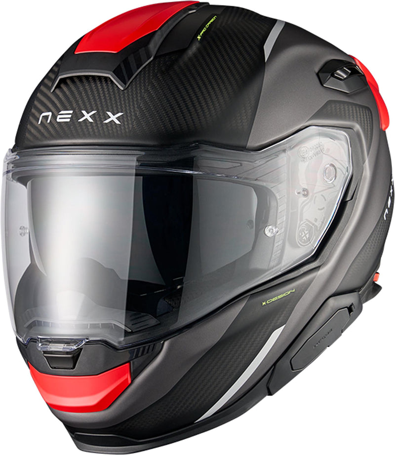 Nexx X Tr Rush Schwarz-Rot Matt