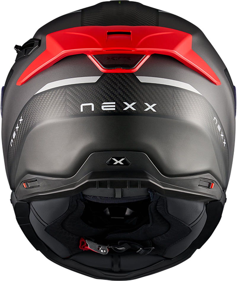 Nexx X Tr Rush Schwarz-Rot Matt
