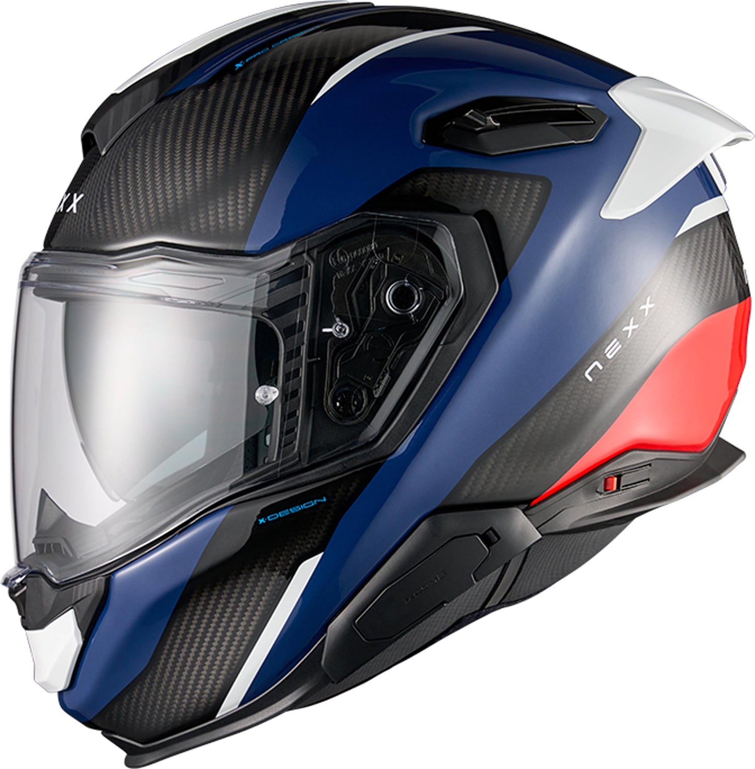 Nexx X Tr Rush Blau-Rot