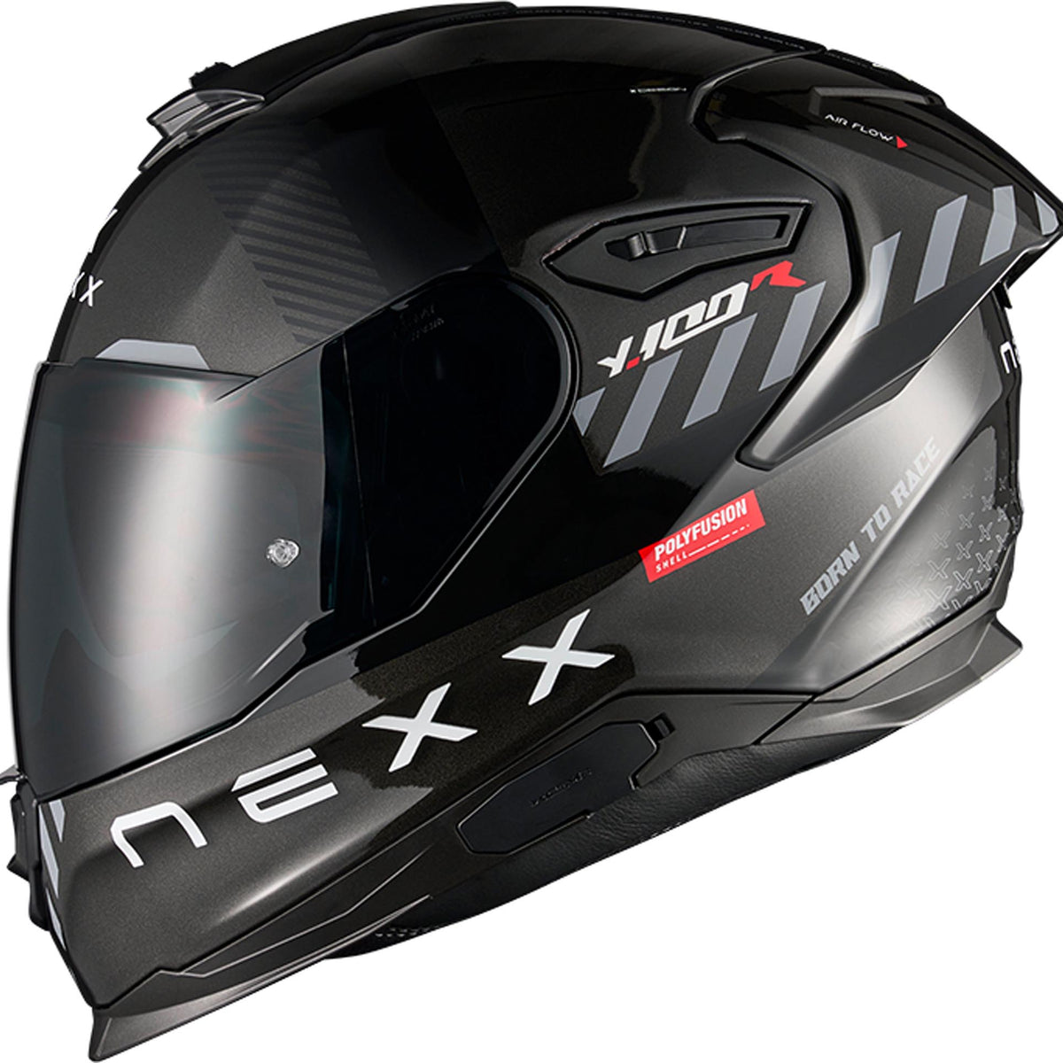 Nexx Y 100R Fade Schwarz-Rot