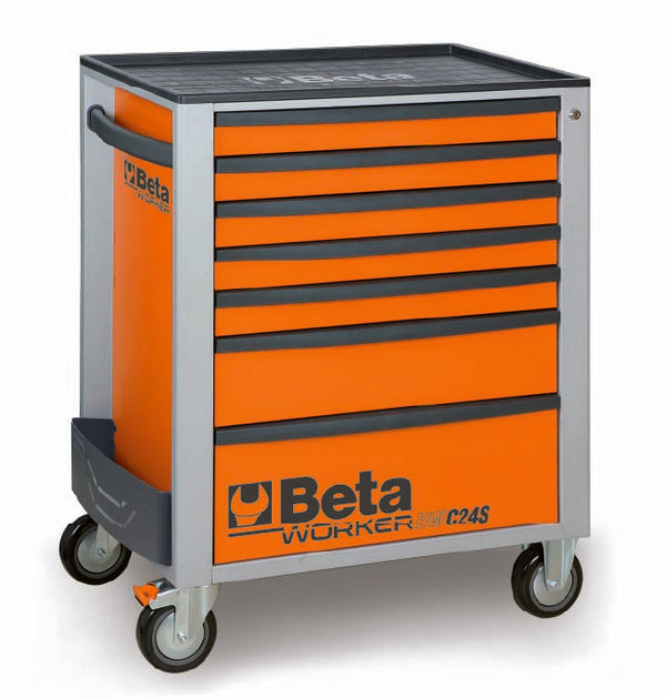 Beta BW 2400S O7/E-M Werkstattwagen mit 309 Werkzeugen